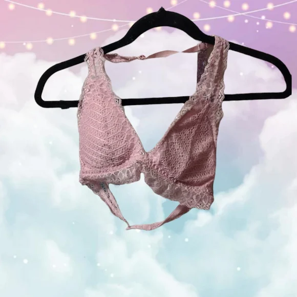 Pink Lace Bralette - Picture 4 of 4